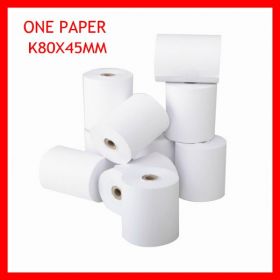cuộn giấy in nhiệt onepaper k80x45mm