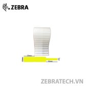 Giấy in tem vàng trang sức 40x10mm cuộn 50m (decal nhựa PVC)