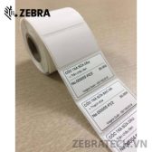 Decal nhiệt in tem trà sữa 1 tem 40x25mm cuộn 30m