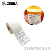 Giấy in tem nhãn trà sữa 1 tem 50x30mm cuộn 30m (Decal cảm nhiệt)